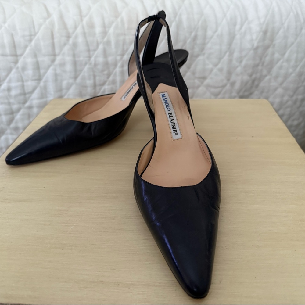 Manolo Blahnik Slingback Pump